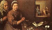 Diego Velazquez Christ in the House of Martha and Mary oil painting